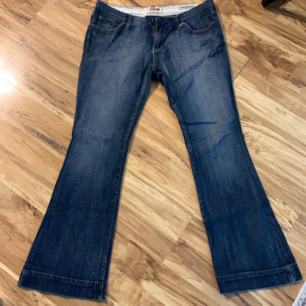 Blue Colt wide leg denim